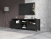 Black TV Stand for Living Room and Bedroom