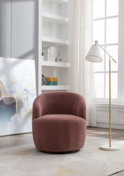 Fabric Swivel Armchair 