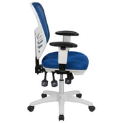 Mid-Back Mesh Swivel Office Chair with Adjustable Arms