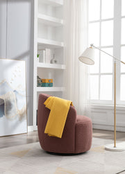 Fabric Swivel Armchair 