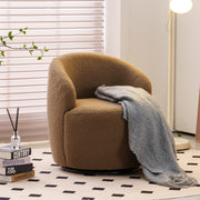 Fabric Swivel Armchair 