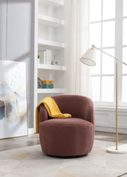 Fabric Swivel Armchair 