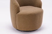 Fabric Swivel Armchair 