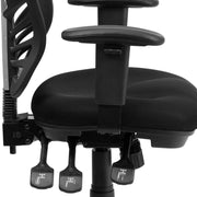 Mid-Back Mesh Swivel Office Chair with Adjustable Arms